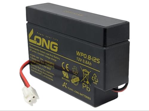 Akku kompatibel HP0.7-12P 12V 0,8Ah 800mAh JST AGM Blei Accu Batterie